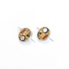 Earrings silver (925) with quartz movements - Image 2