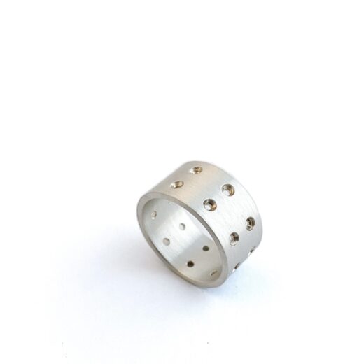 Ring zilver (925) "Hole in One" - Afbeelding 2
