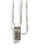 Pendant silver (925) with mechanical movement - Image 4