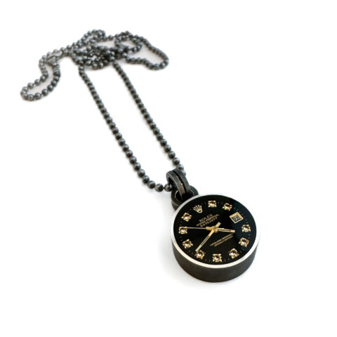 Necklace with pendant silver (925) "Funny-Fake"