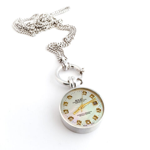 Necklace and pendant silver (925) "King without a Crown"