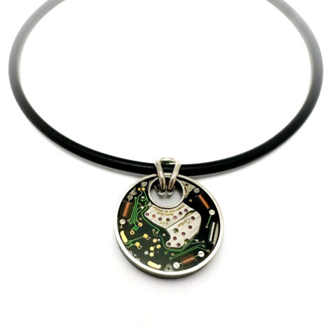 Pendant silver (925) with quartz movement "Cartier"