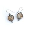 Oorhangers zilver (925) met mechanische uurwerken en grijze parels - Afbeelding 3