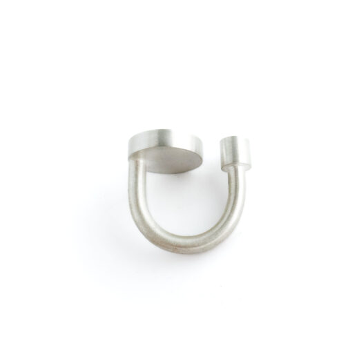Ring silver (925) with mechanical movement and Pearl "U-Tiss" - Image 4