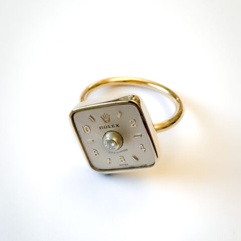 Ring Gold (585) "Diamond Dial"