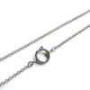 Necklace silver (925) Jasseron with big clasp
