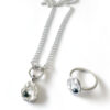 Necklace silver (925) Jasseron with big clasp - Image 5
