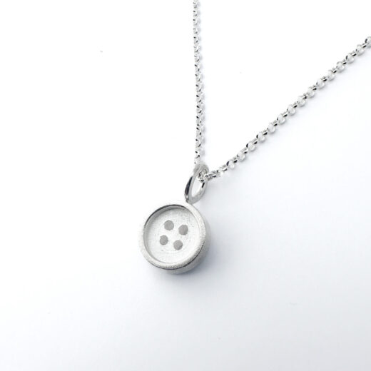 Pendant Silver (925) Small Button